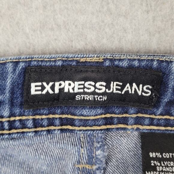 Express Jeans Stretch Women Size 13/14 Regular -EUC - Picture 11 of 15